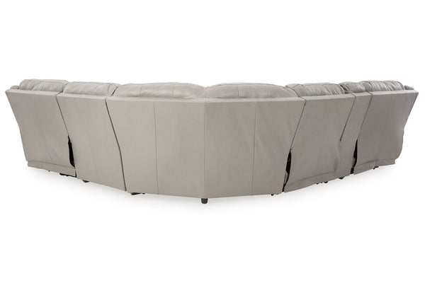 Ashley Dunleith Seccional Eléctrico Reclinable 