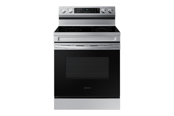 Samsung Estufa 30" Eléctrica 5B Smart Stainless Steel