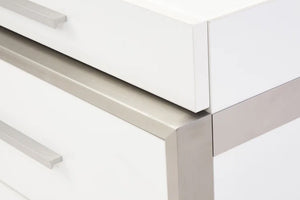 Marquee Nightstand W/Led Light