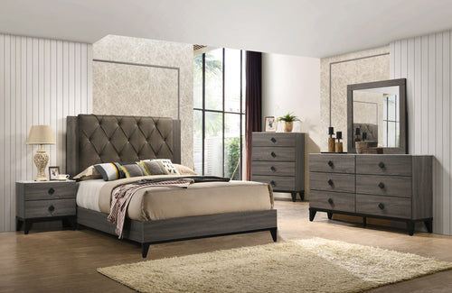 Jacky Bed/Dresser/Mirror Set