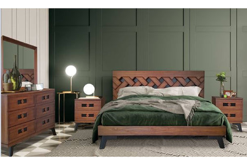 B126 Crossings Bed/Dr/Mr/Ns Set