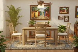 Pacific Dining Table W/4 Chairs