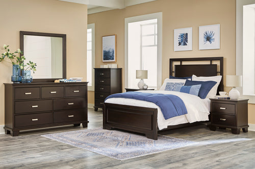 Ashley Covetown Bed/Dr/Mr/Ntstnd Set