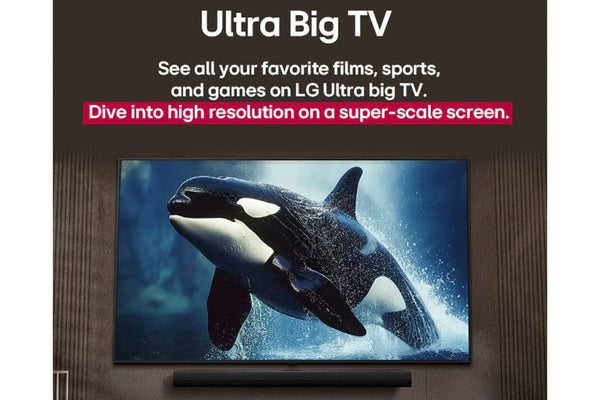 TV LED con IA 4K UHD G8 Smart