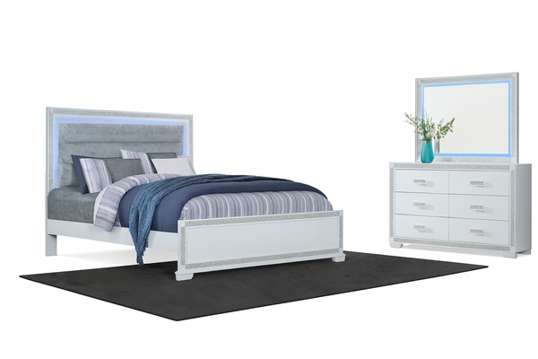 Soleil Full Bed/Dresser/Mirror