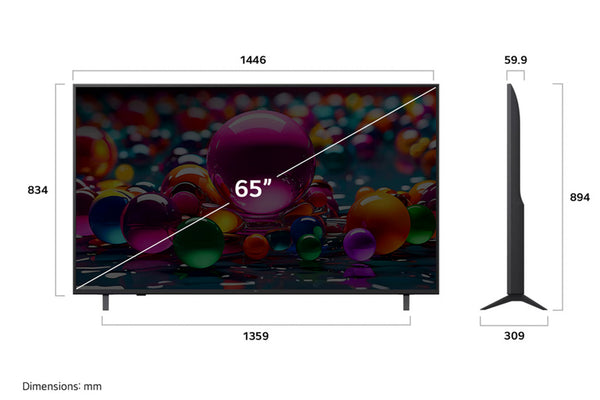 TV LED con IA 4K UHD G8 Smart