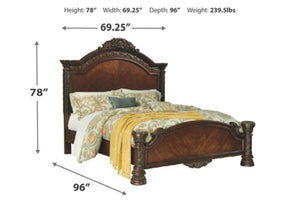 Ashley Northshore AG-B553-5PB Cama