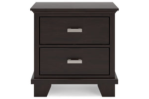 BB441 Ashley Covetown Cama Queen & Gavetero con Espejo