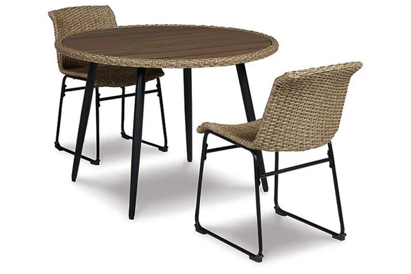 Ashley Amaris Mesa Redonda Exterior & 2 Sillas