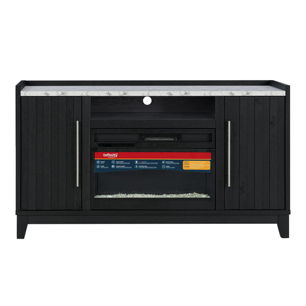 Zoe 60" Chimenea con Consola