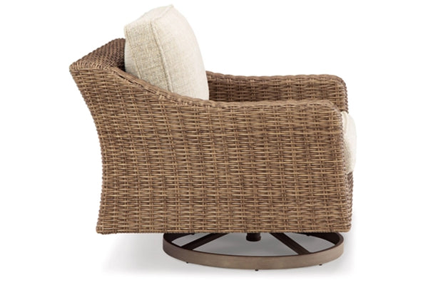 Ashley Beachcroft Outdoor Swivel Lounge Chair