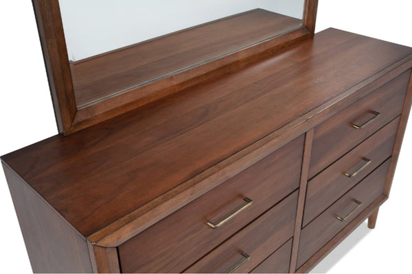 Bettie-bed Drsser/Mirror Set