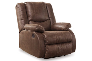 Ashley Zero Reclinable Bladewood Coffee