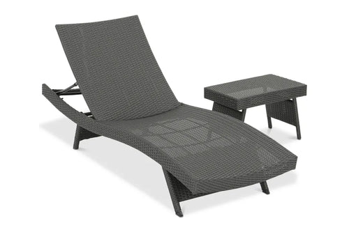 Tila Lounge Exterior Chaise con Mesa