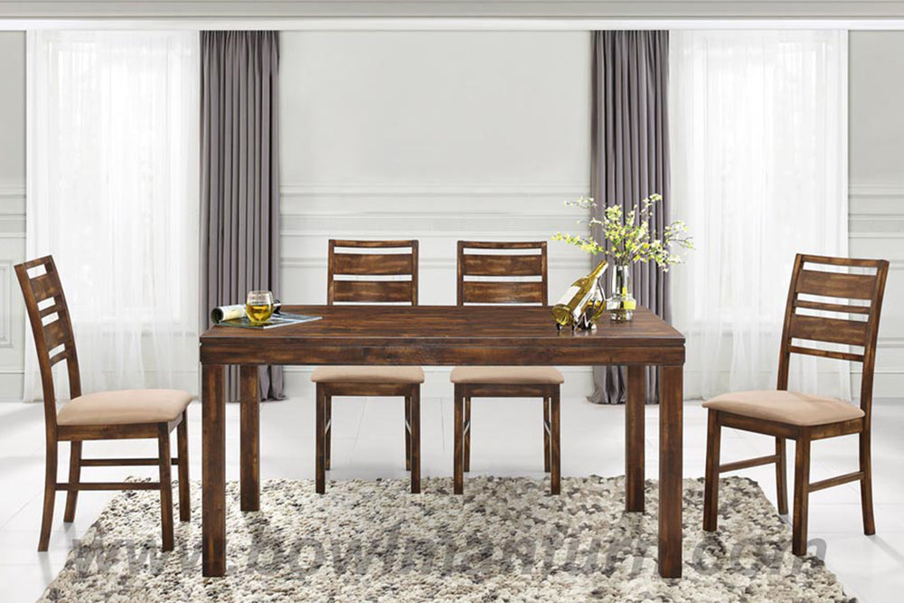 Fanya Dining Table/4 Chairs Set