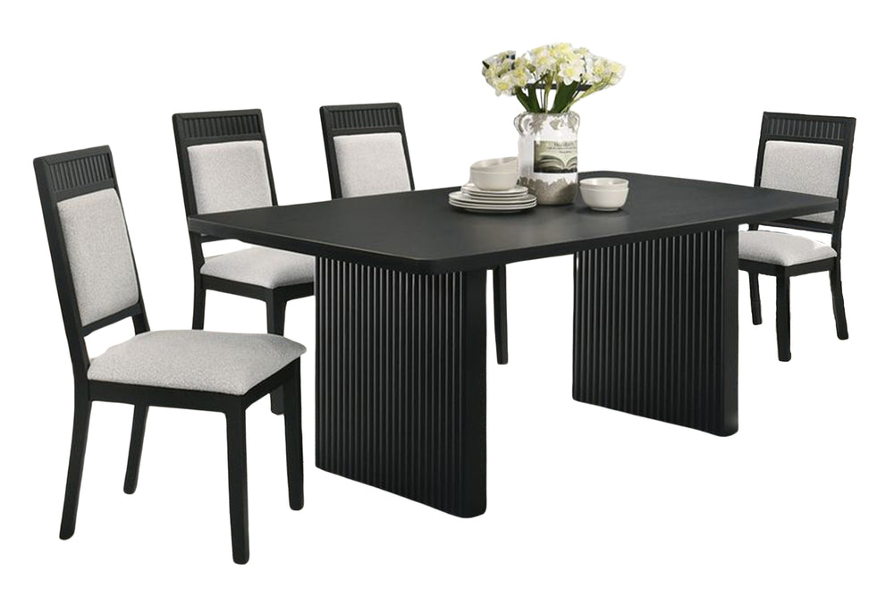 Morfeo Dining Table W/4 Chairs Set