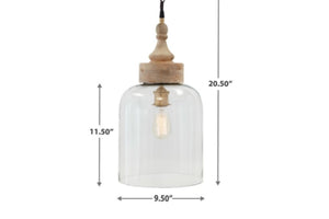 Faiz Glass Pendant Light