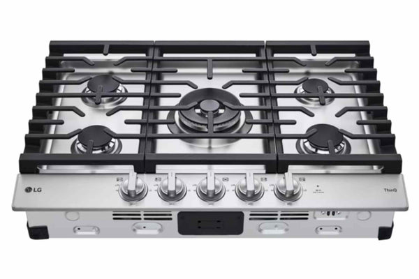 Lg Tope 30" Gas 5B Cast-Iron Smrt