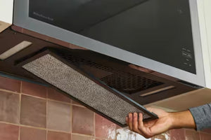 1.1' Microwave/Extractor Flush Built-In 1000-Watt Over-the-Range