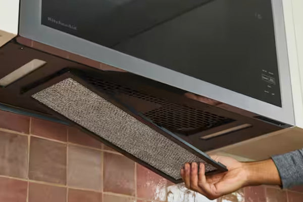 1.1' Microwave/Extractor Flush Built-In 1000-Watt Over-the-Range