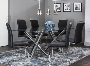 Mantis Dining Table W/4 Chairs Set