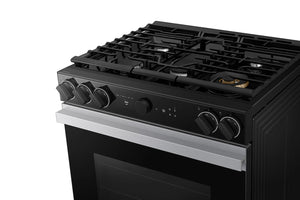 Samsung NSG6DG8700SRAA Stove 30" Gas S/In 5B Bspk