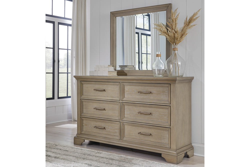 Ashley Vallardia Dresser/Mirror Set
