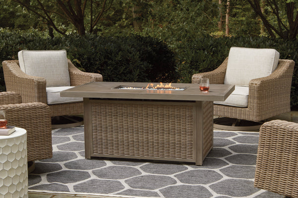 P791 Beachcroft Mesa De Patio Para Fogatas