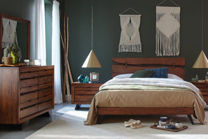 Carpentry Bed/Dresser/Mirror Set