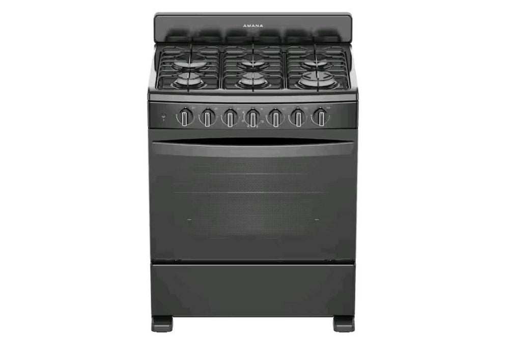 30" Estufa Gas con 6 Quemadores Acero Inoxidable