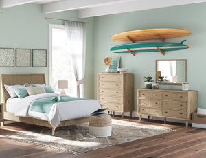 Cielden Full Bed & Dresser with Mirror