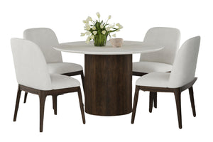 Sylvie Round Dining Table with 4 Chairs
