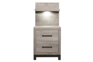 1577 Cama/2 Mesas de Noche
