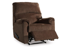 Ashley Zero Wall Recliner Nerviano Chocolate