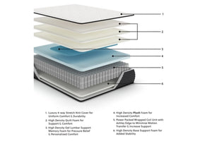 M411 Ashley Sleep | Limited Edition Mattress Twin Plush & Boounkie Board