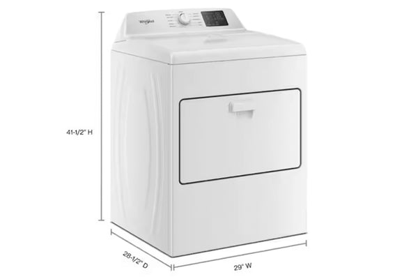 7' Dryer Vented Front Load Electric with Adaptive Dry